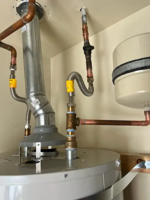 Water heater installation and plumbing repair in Seneca Springs